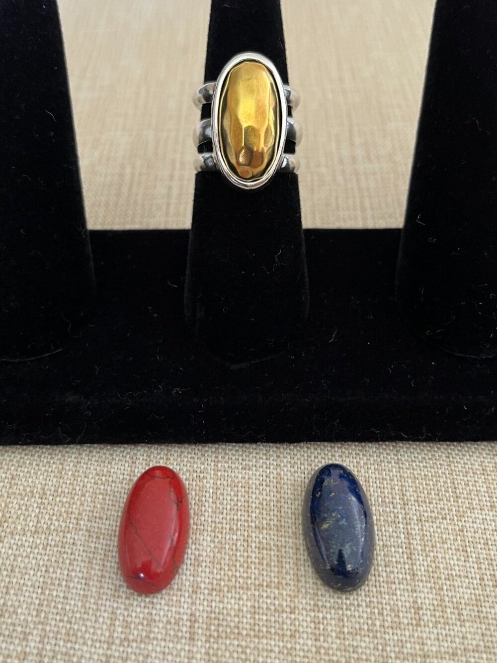 Silpada Primary Colors Ring - 3 Rings In One - Picture 7 of 8